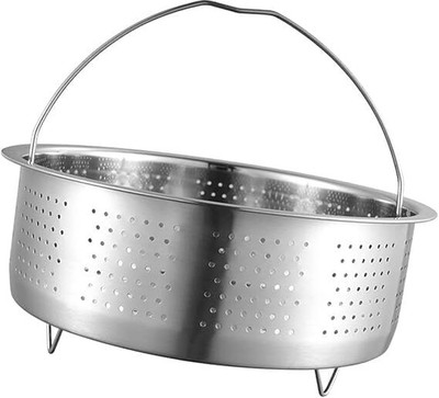Gyanadh Steamer Basket New Stainless Steel Steamer(2.5 L)