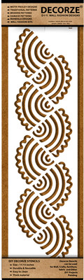 Decorze DB-60 PAINTING Stencil(Pack of 1, PLANE)