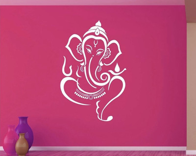 Nnk Decor Size: (24 x 40 Inches) Lord Ganesha Reusable PVC Wall Stencil for Home Decor B360311 Wall Stencil Stencil(Pack of 1, Lord Ganesha)