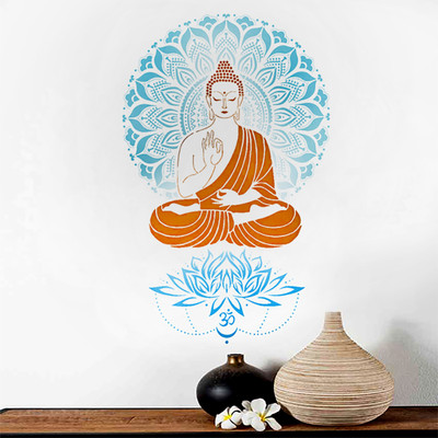 Decorze DBS-0111-2 PAINTING Stencil(Pack of 1, SOLID)