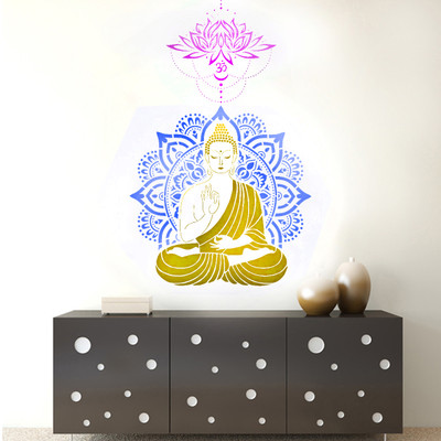 Decorze DBS-0113-2 Painting Stencil(Pack of 1, 1)