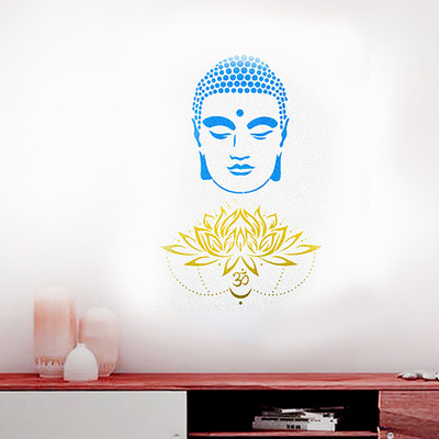 Decorze DBS-0112-2 PAINTING Stencil(Pack of 1, SOLID)