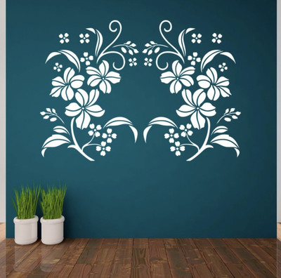 Aaradhya Collection D109_1 Wall Stencil Stencil(Pack of 1, floral)