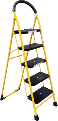 ProHome 5 Step Steel Ladder for Home With Anti Skid shoes Steel Ladder(With Platform)