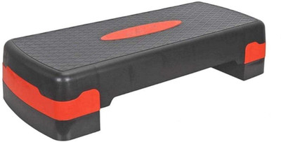 GJSHOP Stepper For Exercise Professional Aerobic Step Platform Gym Equipment For Home Stepper(Red, Black)
