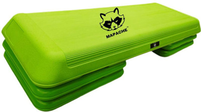 MAPACHE GIANT AEROBIC STEPPER PLATFORM FOR GYM AND HOME PROFESSIONAL USE COLOR Stepper(Green)