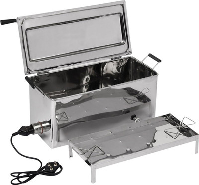 Bos Medicare Surgical Electric_Hospital_Surgical_Instrument_Sterilizer_(Sterilizer 8x5x3) - 1 Slots(Silver)