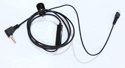 Aika Single Wire for Axon V-99 Pocket Model Hearing Machine Identification Tag(Black)