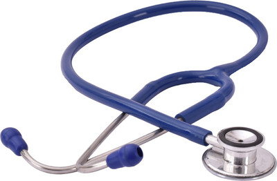 RCSP stethoscope for doctors medical and nursing students Acoustic Stethoscope(Blue)