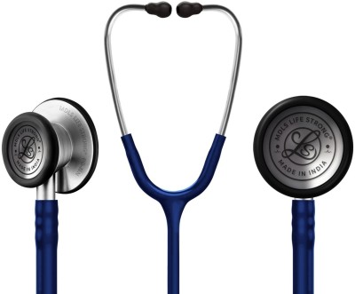 MDLS Life strong Pediatric Plus Neo Born Stainless Steel finished Stethoscope For Doctors/Nurse Acoustic Stethoscope(Navy Blue)