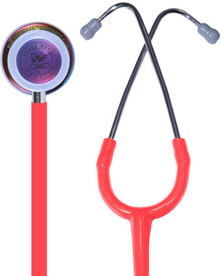 Pulse-Wave Chromatic-I Stethoscope Single Head Stethoscope Latex Free Stethoscope Cardio Stethoscope Single Tube Acoustic Professional's Deluxe Stethoscope With Latex free Metal Chest Piece Double Head Stethoscope(Scarlet Red) Pulse-Wave Chromatic-I Stethoscope Single Head Stethoscope Latex Free Stethoscope Cardio Stethoscope Single Tube Acoustic Professional's Deluxe Stethoscope With Latex free Metal Chest Piece Double Head Stethoscope(Scarlet Red)