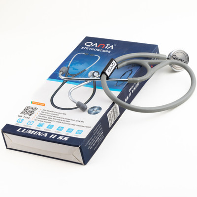 Qanta LUMINA II SS Acoustic Stethoscope(Grey)