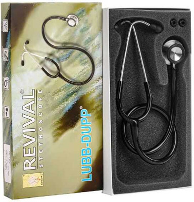 Revival lubb dupp Stethoscope-black lubb dupp Stethoscope- Stethoscope(Black)