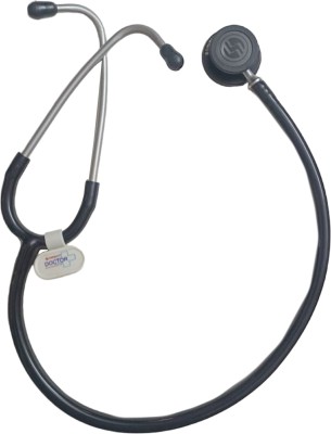 Srishti Doctor Plus Stethoscope Manual Stethoscope(Black)