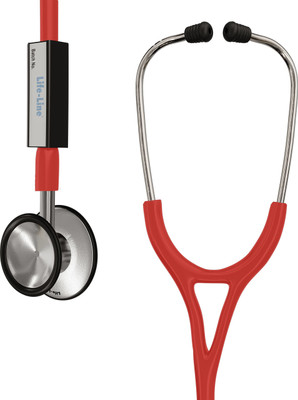 Life Line STH011-RD Acoustic Stethoscope(Red)