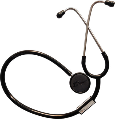 Dr. Morepen Professional Deluxe Stethoscope Manual Stethoscope(Black)