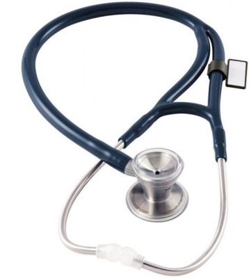 MDF MDF79704 Classic Cardiology Dual Head Stainless Steel Classic Cardiology Stethoscope(Navy Blue)