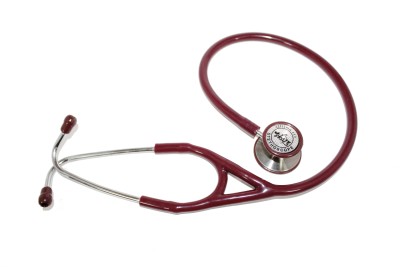 vkare Stainless Steel Master Cardiology Stethoscope - V-Cardio Cardiology Stethoscope(Burgundy)