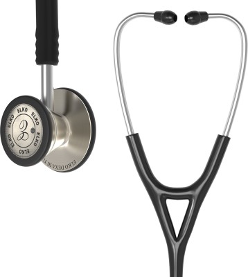 ELKO EL-250 DEXA III TI Titanium Dual Head Acoustic Stethoscope(Black)