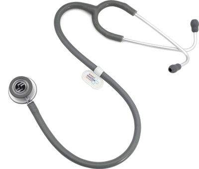 Srishti Doctor Plus Versatile Adult and Pediatric 2-Sided Chestpiece High Acoustic Sensitivity Stethoscope(Grey)