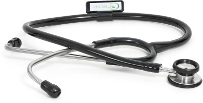 RCSP Stethoscope Pediatric For Doctors And Medical Student Nurses SS Pediatric Acoustic Stethoscope(Black)