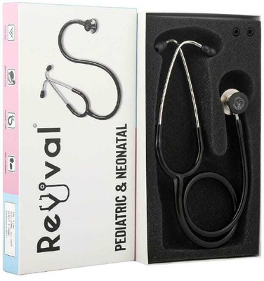 Revival PEDIATRIC @NEONATAL Stethoscope-black PEDIATRIC @NEONATAL Stethoscope Stethoscope(Black)