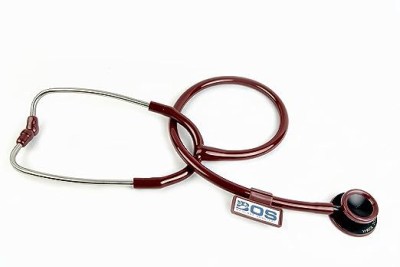 HCG Healthcure generation Stethoscope Super Black Single head (Bosm 14) Stethoscope Cardiology (BROWN) Stethoscope Cardiology Stethoscope(Brown)