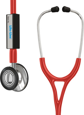 Life Line STH016-RD Acoustic Stethoscope(Red)