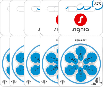 Signia A3413_S675-18 Button Cells Stethoscope(Blue)