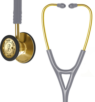 ELKO EL-250 DEXA III Ti Gold Edition Titanium Acoustic Stethoscope(Grey)