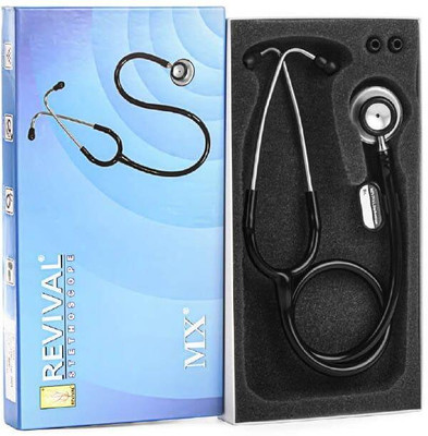 Revival MX Stethoscope-BLACK MX Stethoscope Stethoscope(Black)