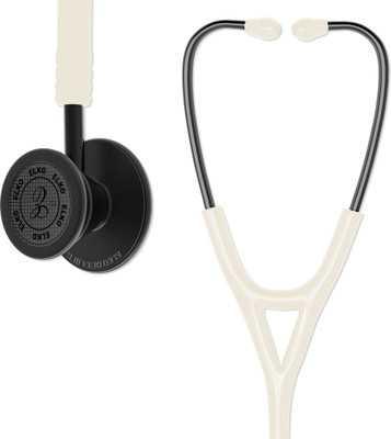 ELKO EL-250 DEXA III TI Black Edition Titanium Dual Head Acoustic Stethoscope(White)