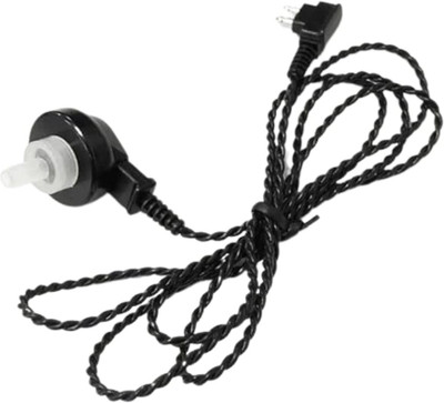 Balson Hearing Aid Wire 2 Pin Wire with 1 Speaker & Receiver Hearing Aids Accessory For Pocket Model Hearing Aid ( wire with 1 Speaker, Pack of 1 PCS) Stethoscope(Black)