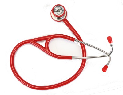 vkare V-Cardio Cardiology Stethoscope(Red)