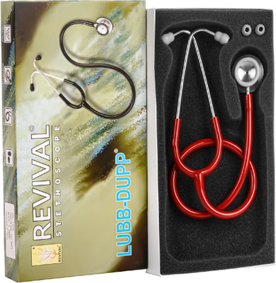 Revival lubb dubb Stethoscope-red lubb dubb Stethoscope Stethoscope(Red)