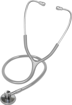 Firstmed New Classic Professional Stethoscope ST 01 Gray one Professional Stethoscope(Multicolor)