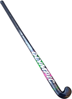 Krishav Trading Black Wooden Hockey Stick For Men And Women For Practice And Beginner Level Hockey Stick - 36 inch(Black)