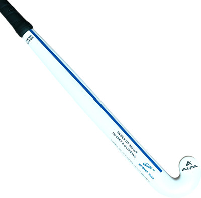 ALFA MANDEEP SINGH EDITION Composite Hockey Stick - 37 inch(White, Blue)