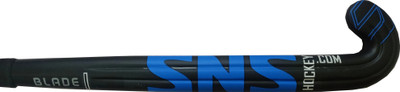 SNS Blade I Stripes Scoop X Hockey Stick - 93.98 inch(Blue, Black)