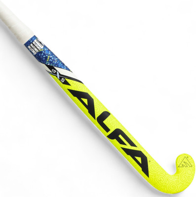 ALFA AX5 Composite Scoop Bend Hockey Stick - 93.98 cm(Yellow)