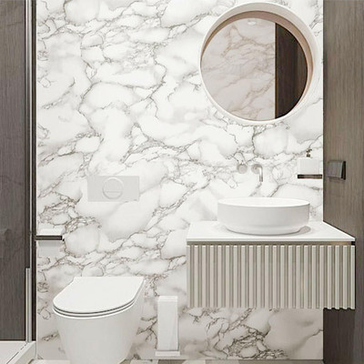 kayru Paper Abstract White Wallpaper(L x W: 60 cm x 200 cm)
