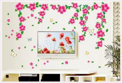 JAAMSO ROYALS 70 cm Nature Design Self Adhesive Home Décor Wall Sticker Self Adhesive Sticker(Pack of 1)