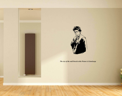 PEACOCKRIDE 60 cm Harry Potter Pose Wand I Hollywood Cinema I Wall Decal Self Adhesive Sticker(Pack of 1)