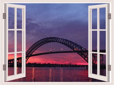 SHOPGLOW 22 cm STICKER45DKWI010 H45 Removable Sticker(Pack of 1)