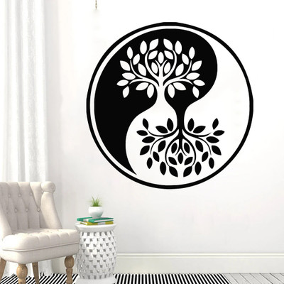 Xskin 28 cm Abstract Self Adhesive Sticker(Pack of 1)