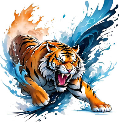 MOKPLZ 10 cm STICKER AND DECAL H43 Self Adhesive Sticker(Pack of 1)
