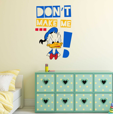 Wallzone 60 cm DONR MAKE ME Removable Sticker(Pack of 1)