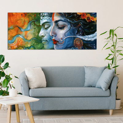 WallDaddy 40 cm Wallpaper For Walls Soul Connection Wall Stickers For Bedroom Wall Posters Big Self Adhesive Sticker(Pack of 1)
