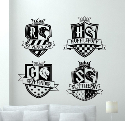 SnappyVinyl 50 cm Wizard School Decal Vinyl Wall Self Adhesive Sticker(Pack of 1)