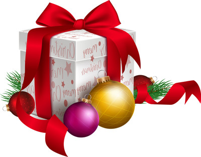 stylishdecor 60 cm s_christmasbox Self Adhesive Sticker(Pack of 1)